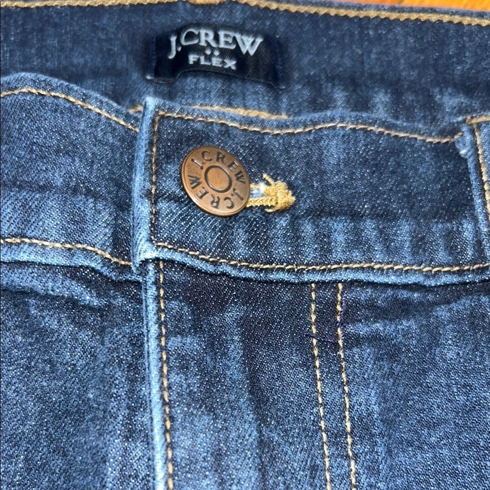 J. Crew Men's Straight Jeans - Dark Blue - Picture 3 of 8